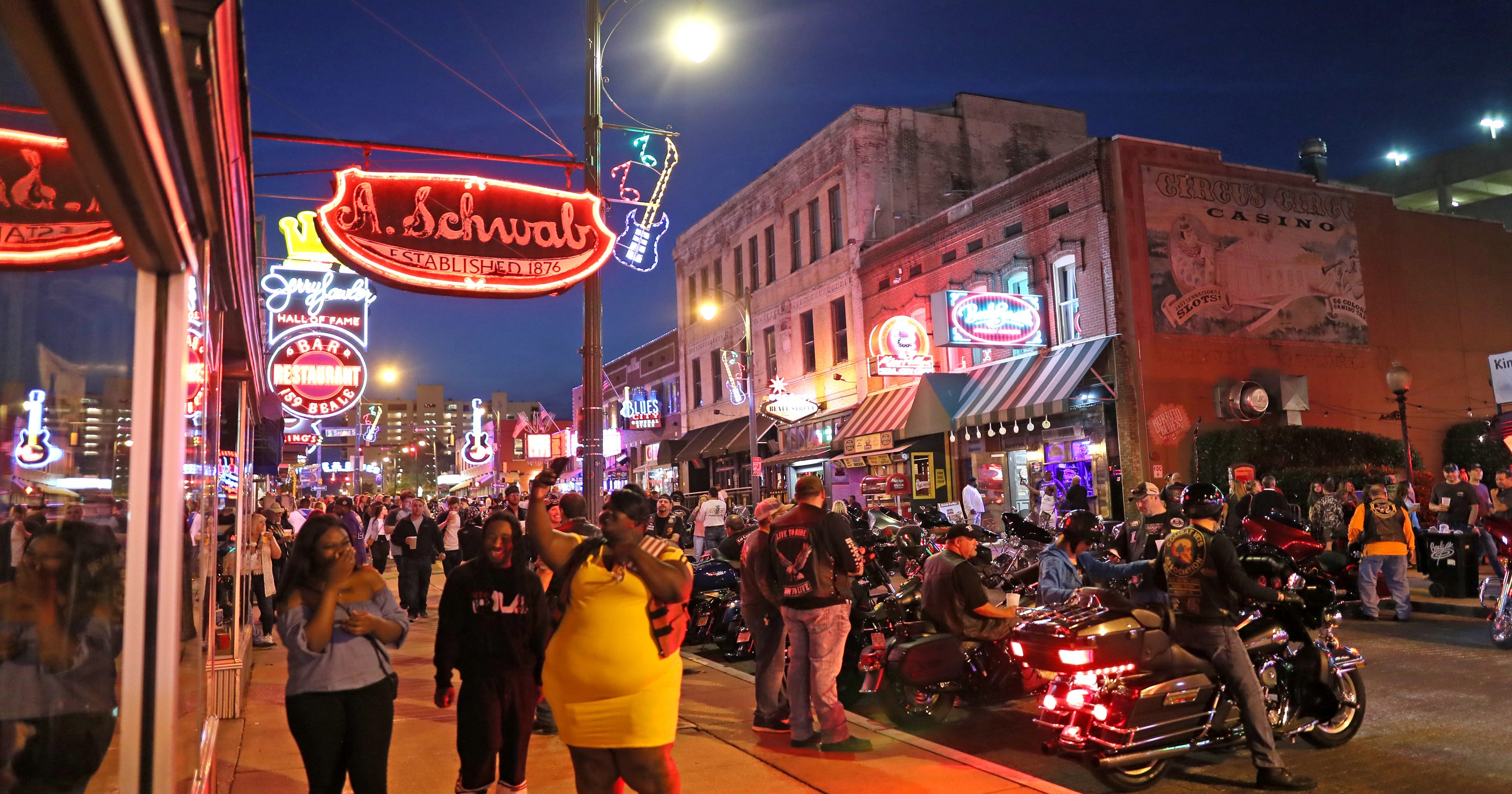 Bluff City bicentennial Beale Street is engine of Memphis' nightlife