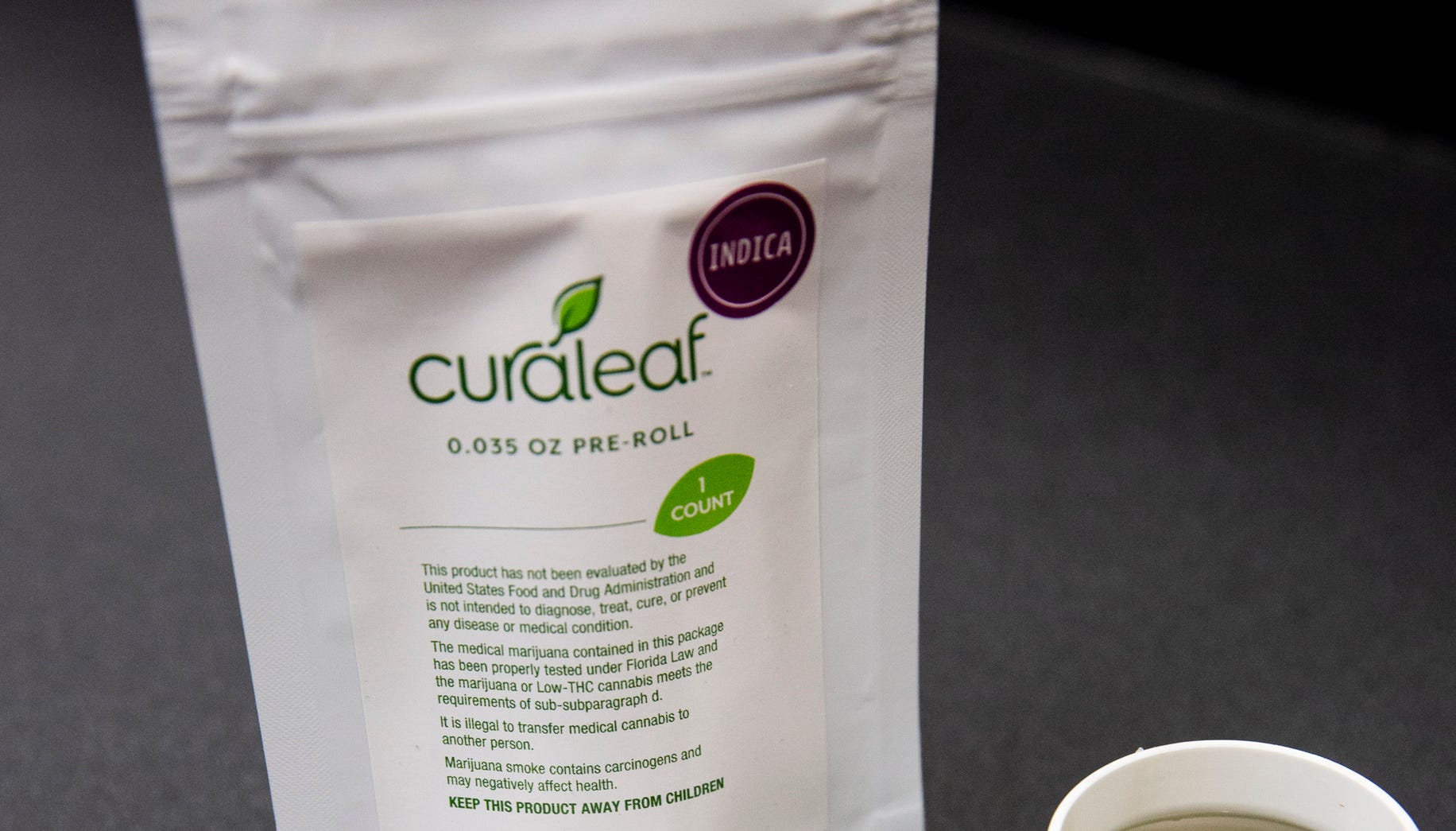 Medical marijuana flower, both loose and pre-rolled, is available at the Curaleaf dispensary in Bonita Springs.