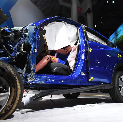 Honda HR-V crash test result.         