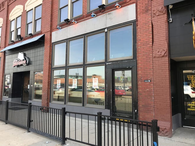 The Good Slice Pizza Co. is expected to occupy this space at 414 E. Michigan Ave. in mid-May.