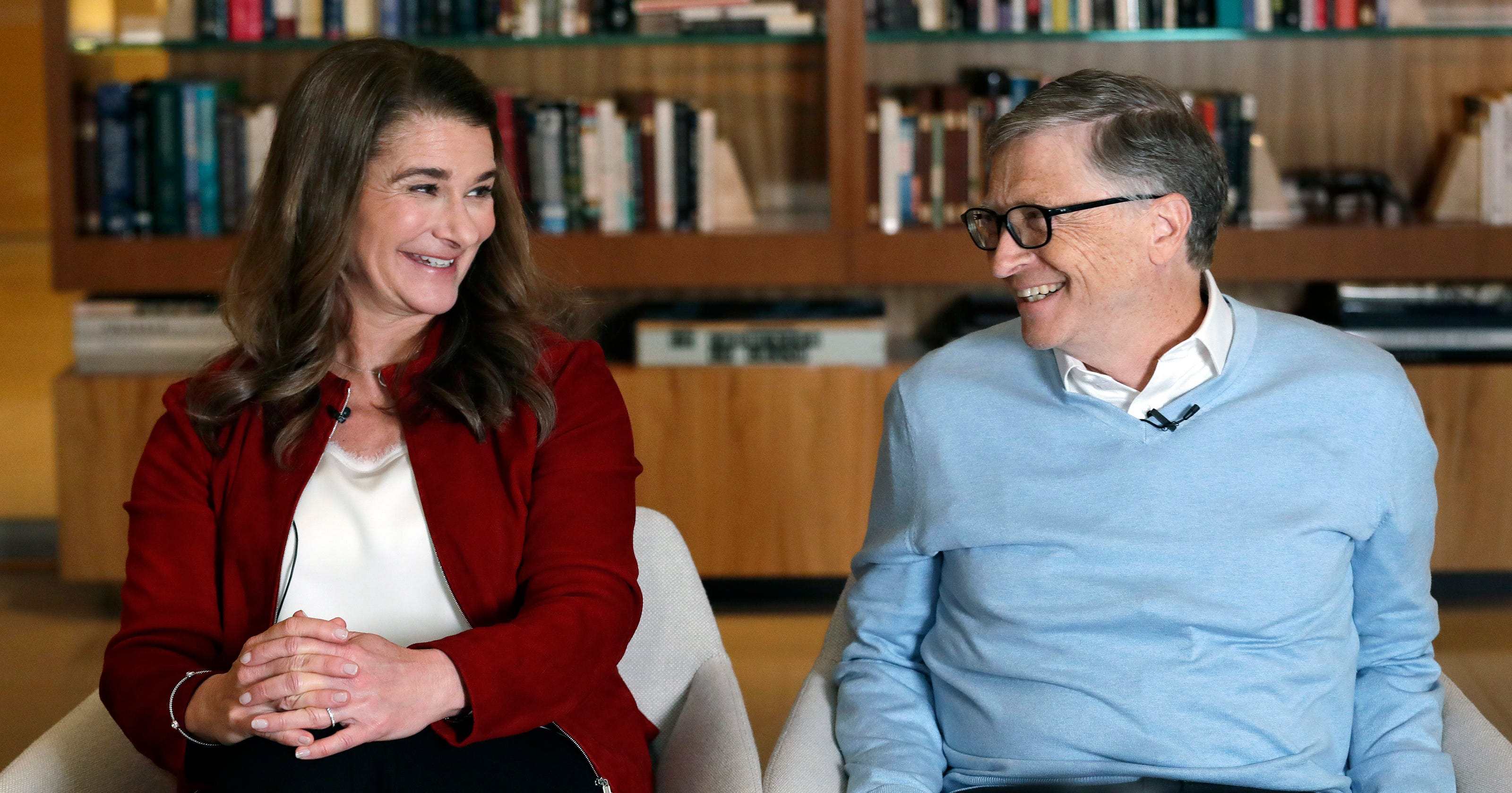 Melinda and Bill Gates marriage works because they divide ...
