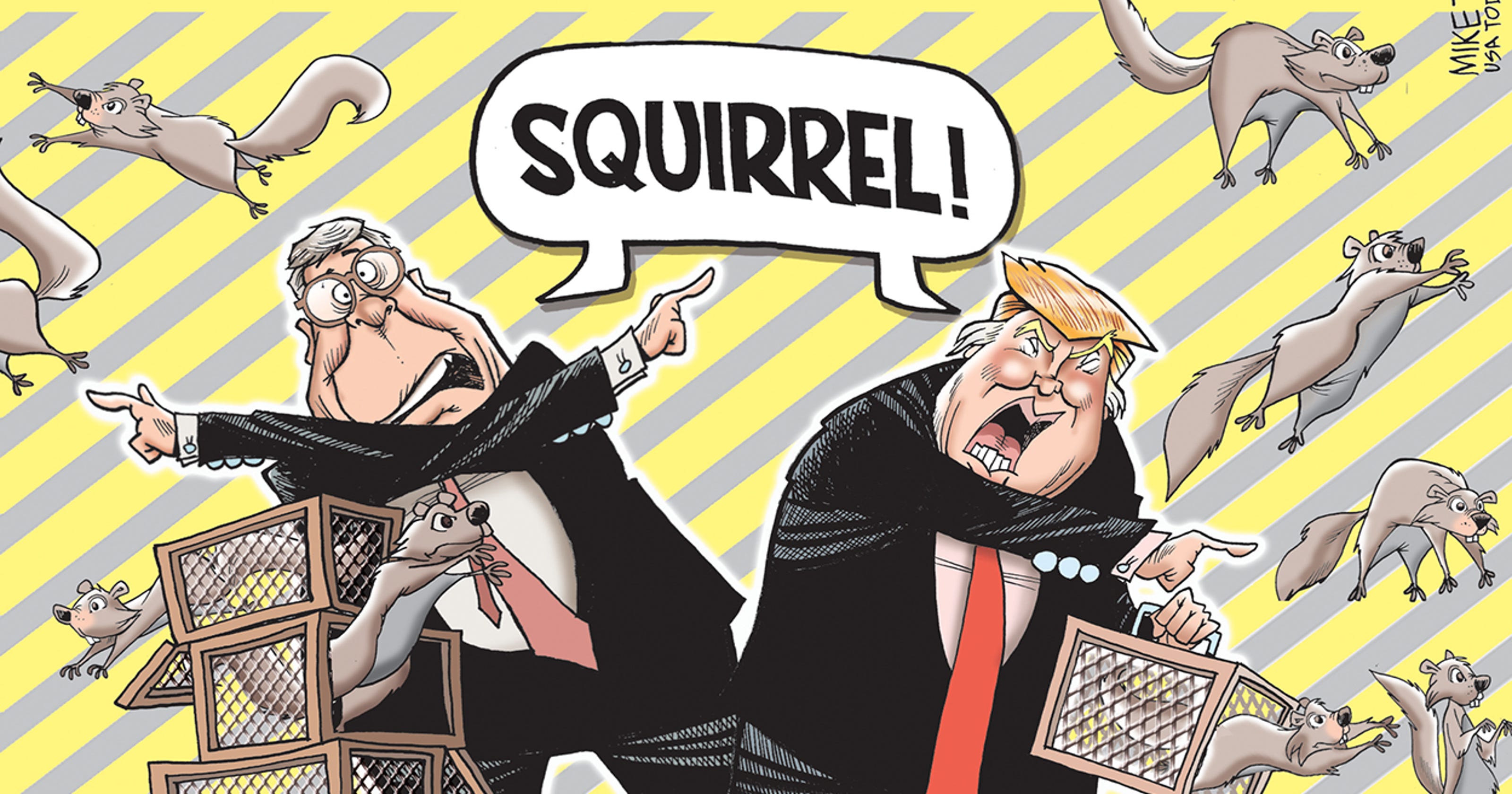 April political cartoons from the USA TODAY network