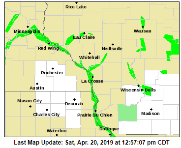 Map Of Wisconsin Rivers
