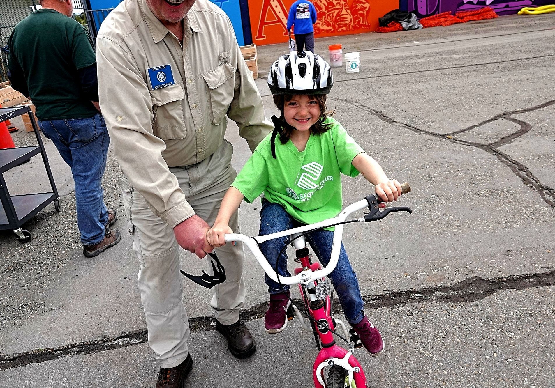 &apos;A need for bike safety&apos;: Reno police, firefighters teach kids the rules of the road