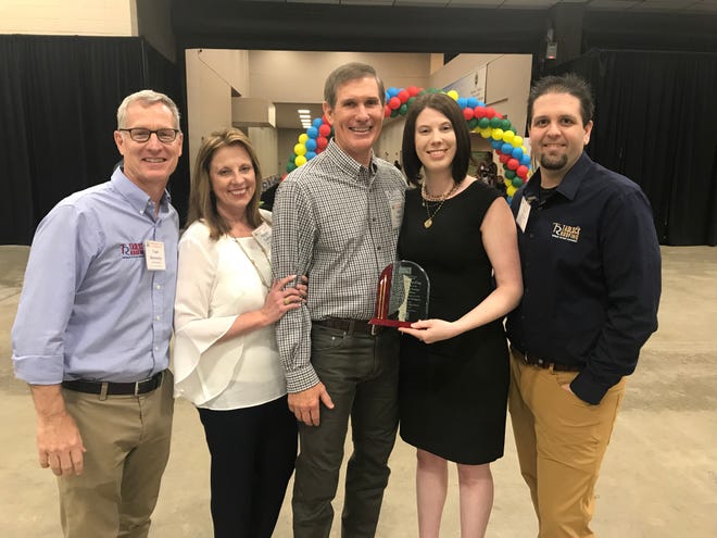 Tadlock Roofing, was named the Outstanding Partner for Excellence for the 2018-19 school year in the large business category. The award recognition comes as a result of Amos P. Godby High School’s nomination of Tadlock Roofing after the two launched their partnership in July 2018 to combat food deserts.