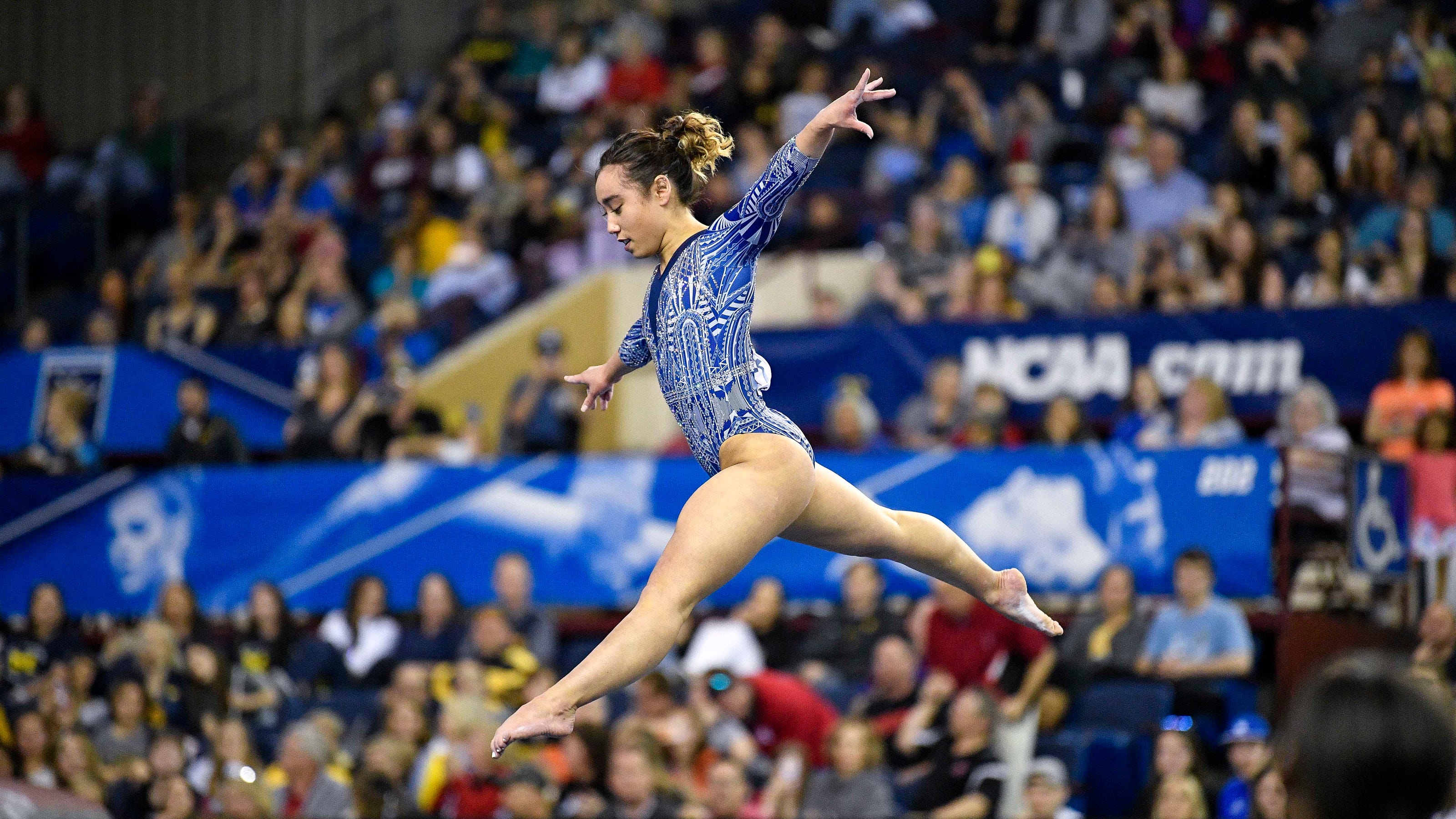Viral UCLA star Katelyn Ohashi dazzles in NCAA gymnastics championship Viral UCLA star Katelyn Ohashi dazzles in NCAA gymnastics championship