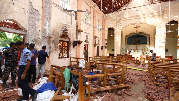 At least 200 people are dead after Sri Lanka...
