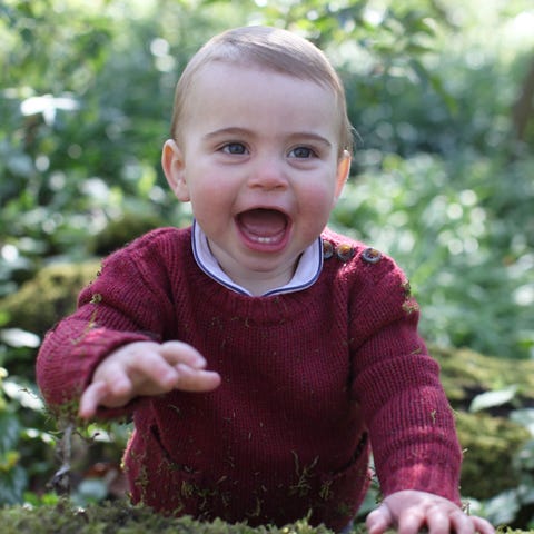Prince Louis of Cambridge in a new picture taken...
