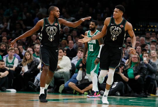 Milwaukee Bucks Second Playoff Series Against The Boston - 