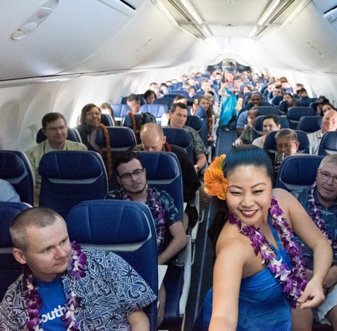 Southwest Airlines debuted their inaugural flight 
