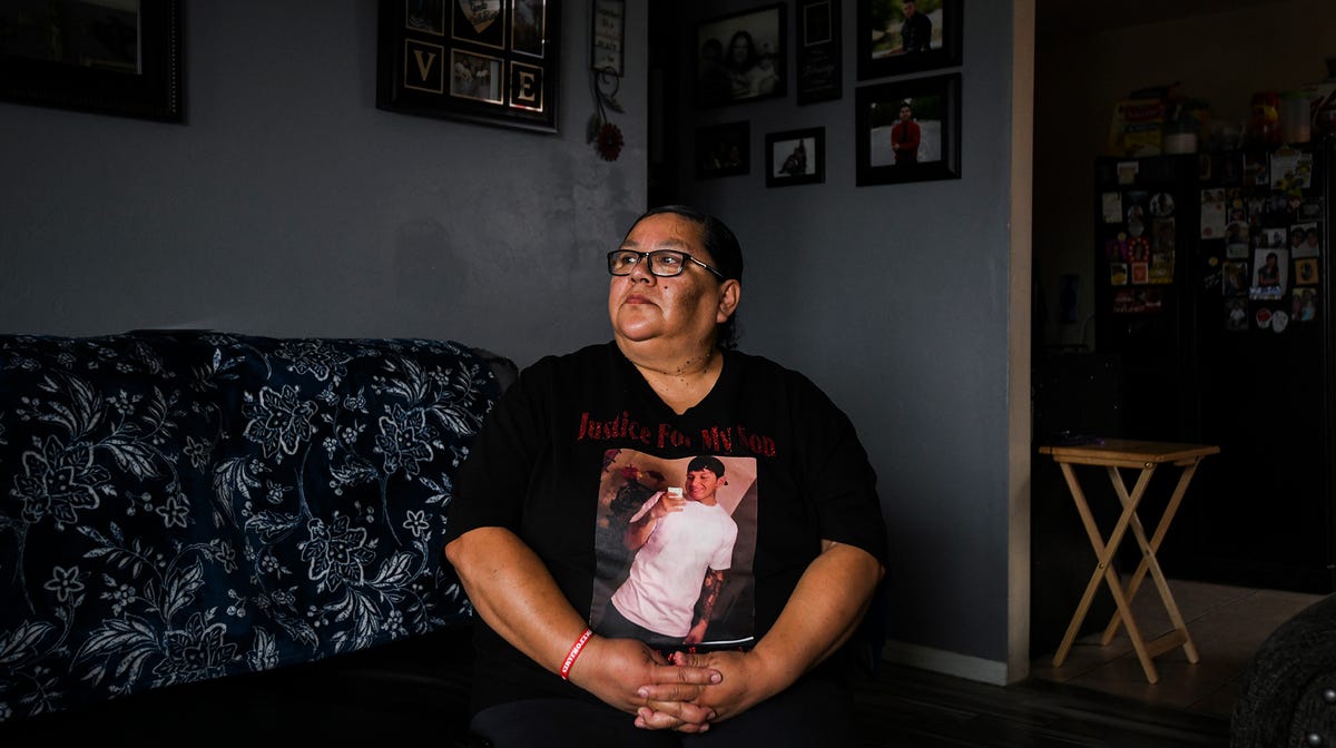 Leticia de la Rosa's son James was killed by Bakersfield police in 2014. Since his death, she has advocated for greater transparency of police records, helping yield a new state law.