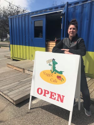 VeggZ Cafe Owner Trish Case has a lot of plant-based dishes planned for her BC Cargo cafe. The BC Cargo Pop-Up Shops will open May 1.