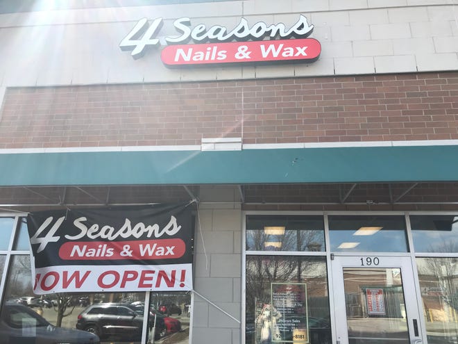 4 Seasons Nails & Wax moved from its location in Forest Mall to 190 W. Johnson St.