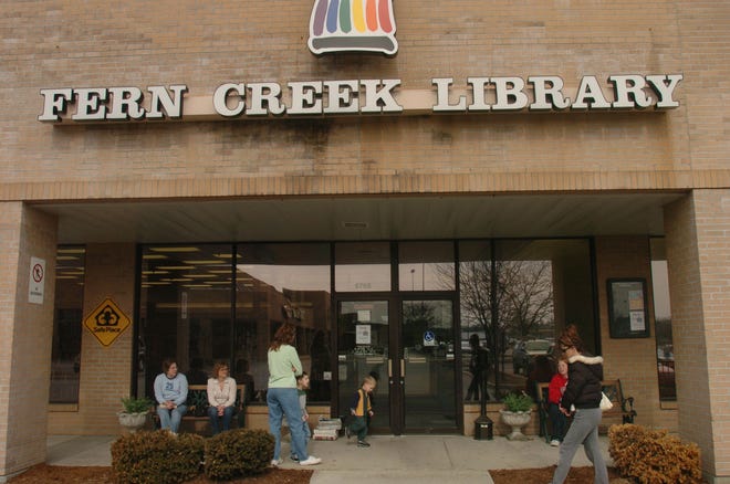 The Fern Creek library branch.