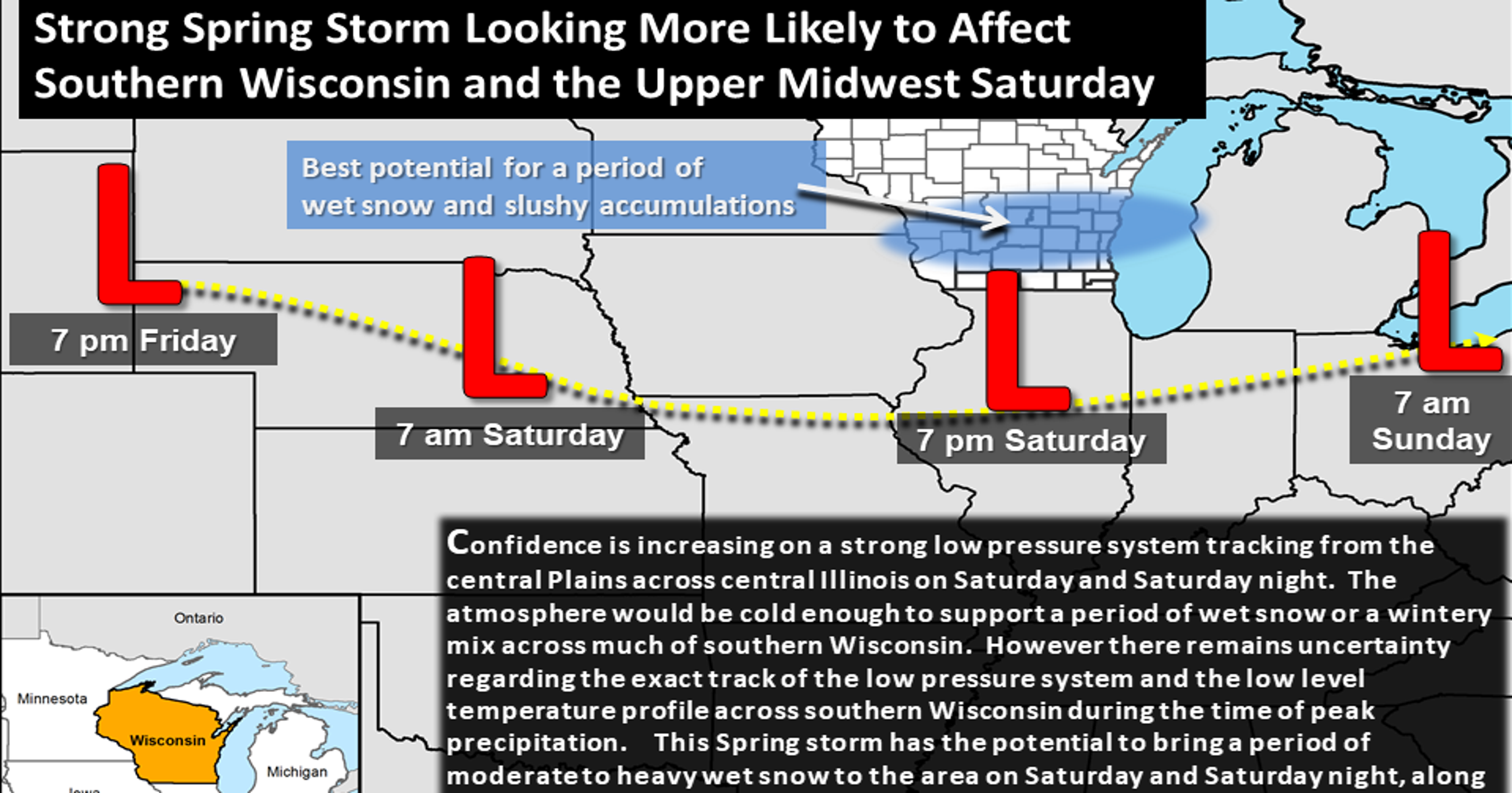 Milwaukee weather: Snow is on the way for Saturday