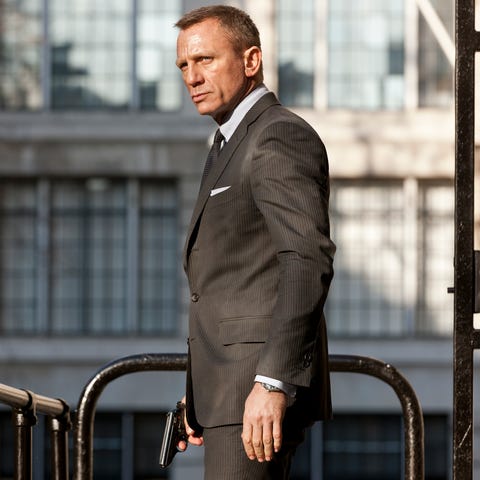 Daniel Craig as James Bond in a scene from ...
