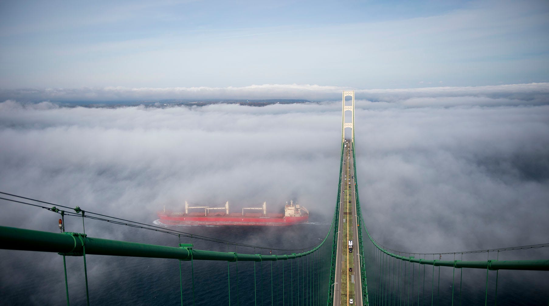 The best view in Michigan Ascending the towers of the