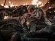 Daenerys Targaryen (Emilia Clarke), right, mourns over her fallen protector, Jorah Mormont (Iain Glen) in 'The Long Night' episode of 'Game of Thrones.'