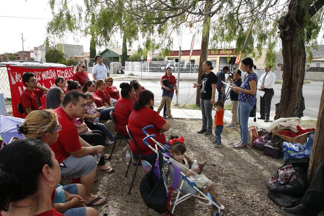 Parents of children who attend Beall and Burleson Elementary Schools began a hunger strike over the El Paso Independent School District's plans to close the campuses.