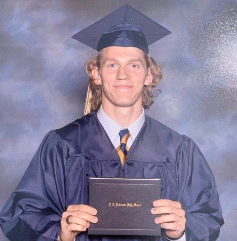 Roberson graduate Riley Howell in 2016.