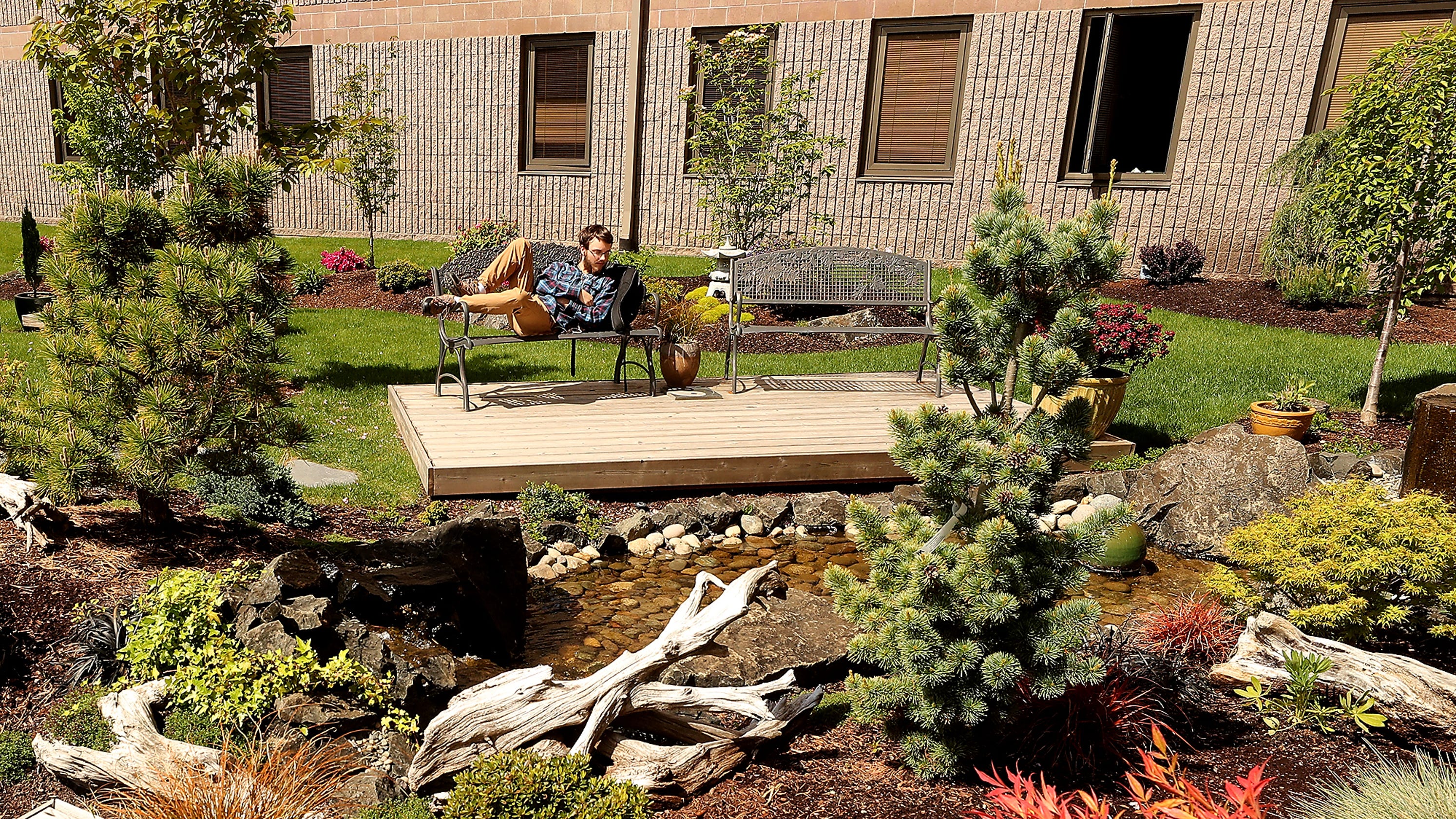 The Garden of Readin': Bremerton High's garden is a space for respite, instruction