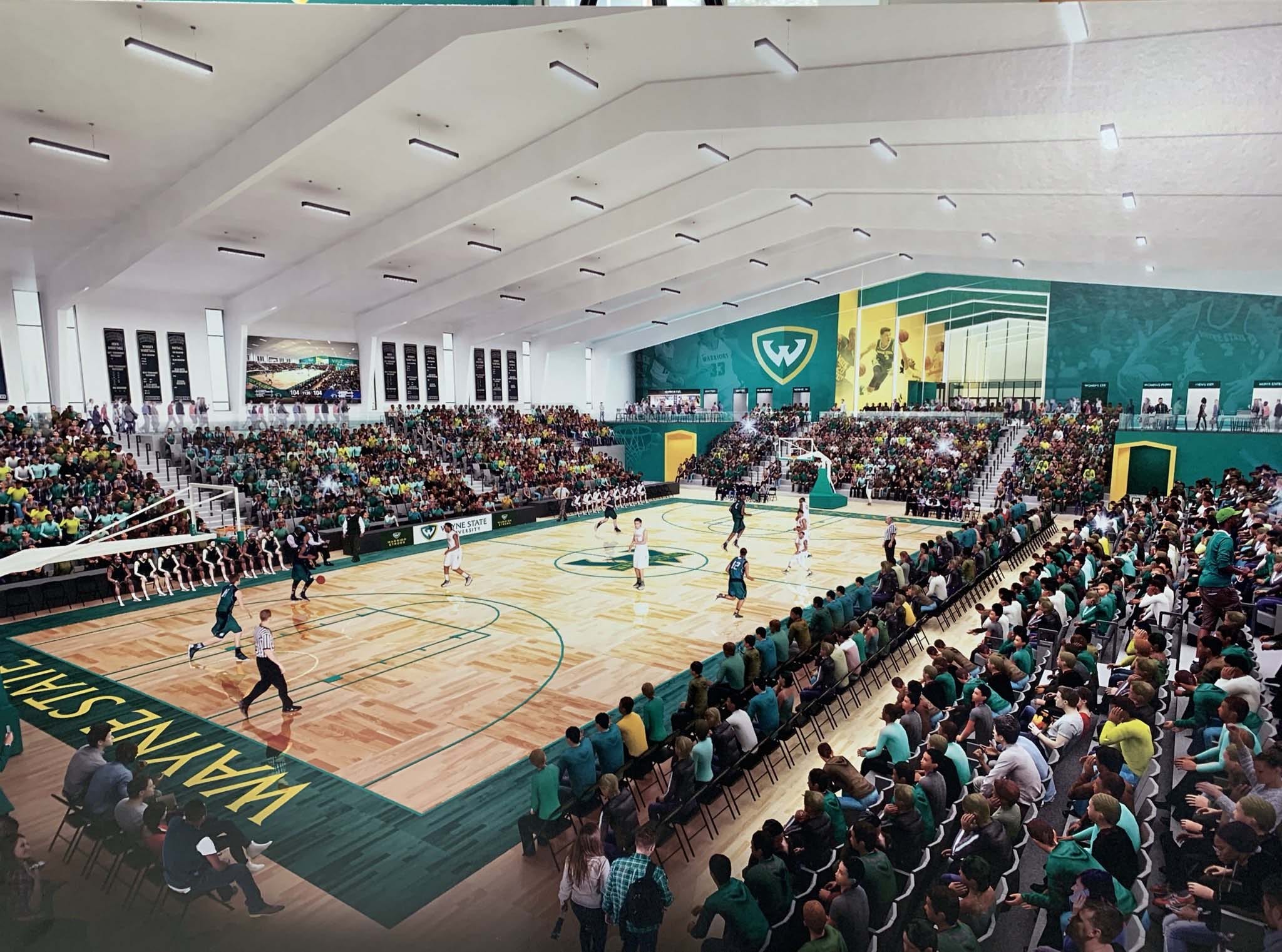 Wayne State To Build 25m Athletic Facility House Pistons G League Team