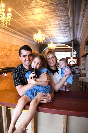 Gallagher Dempsey is a Tallahassee native and Florida State grad, but he and his wife Nicole moved to Bainbridge several years ago with plans to open a craft brewery. The Gallagher family includes daughter Ani, 4, and son Jak, 2 months.