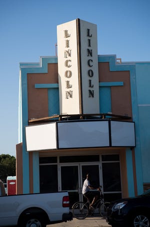 The City of Fort Pierce hosts members of the community to share input, ideas and feedback regarding Lincoln Park's historic Avenue D business district at the Lincoln Park Pop-up Community Meeting on Tuesday, April 30, 2019, outside the Lincoln Theater in Fort Pierce.