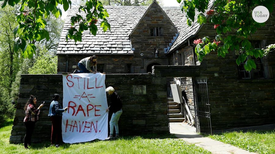 Swarthmore College fraternities in Pennsylvania were suspended after leaked documents included references to a "rape attic."