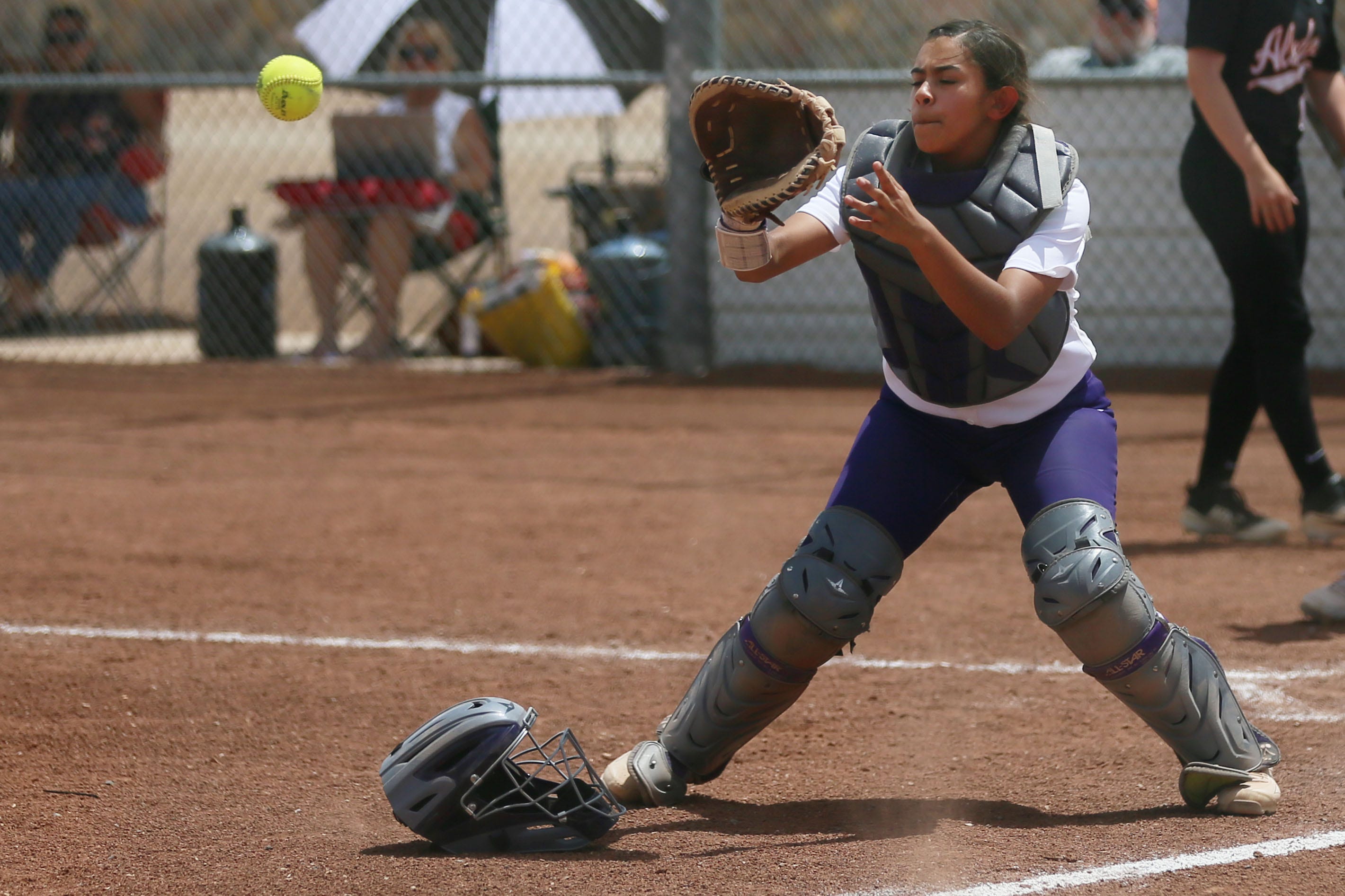 El Paso high school softball Eastlake and Aledo split doubleheader