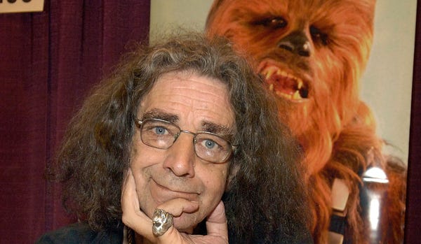 Peter Mayhew in the "Walk of Fame" at Dragon*Con...