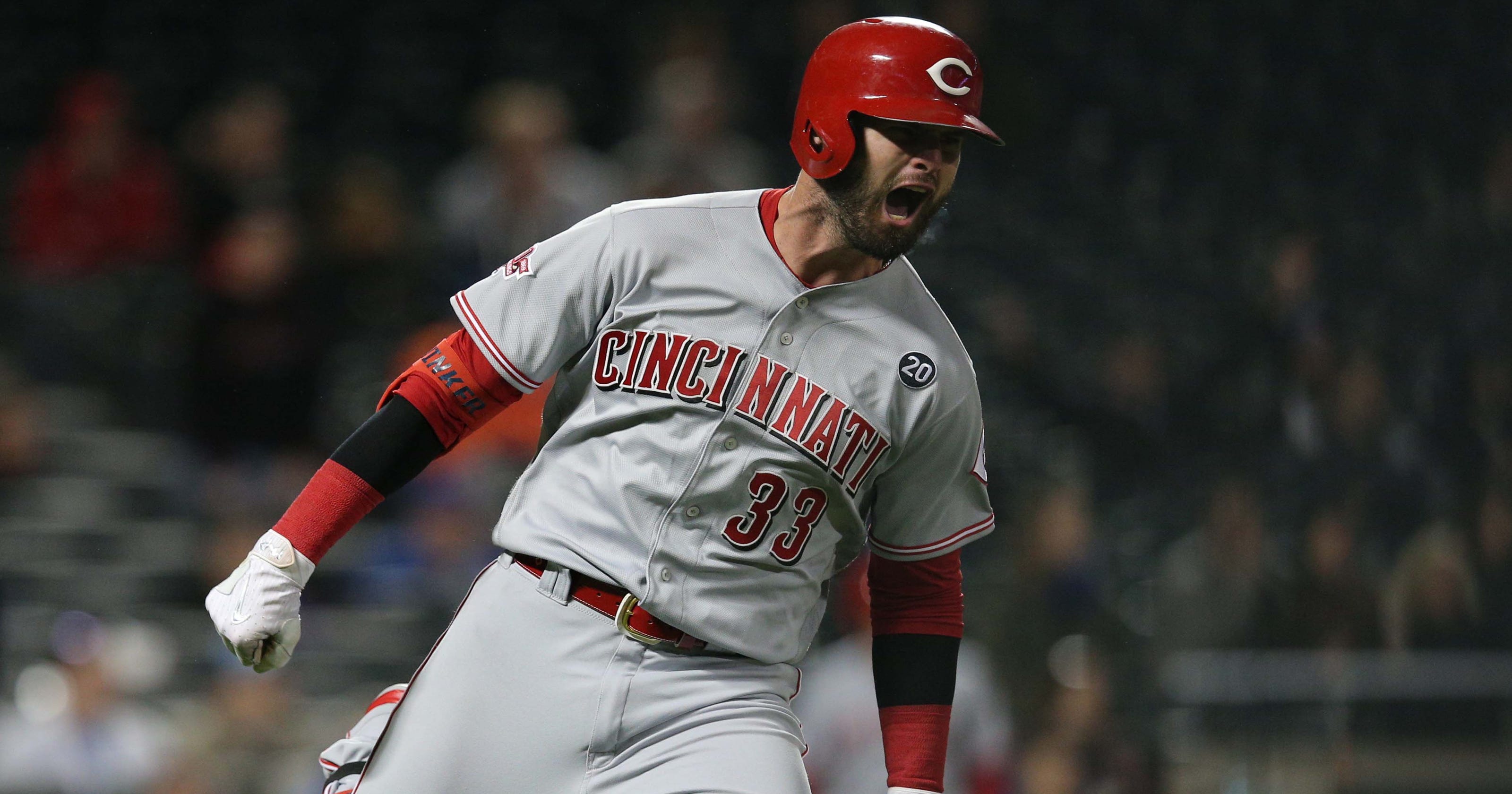 Reds' Jesse Winker Why outfielder has been trolling fans with waves