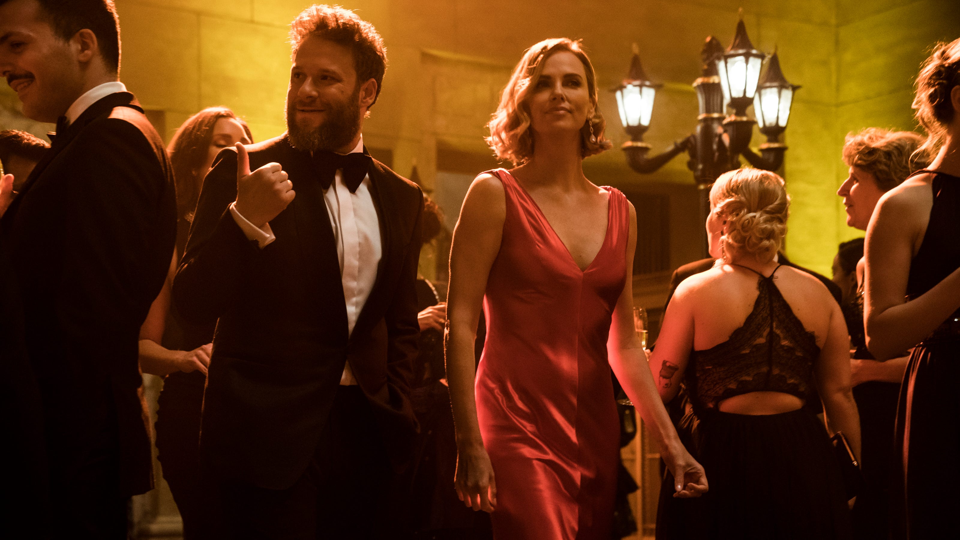 3200px x 1800px - Long Shot' review: Charlize Theron, Seth Rogen endear as power couple