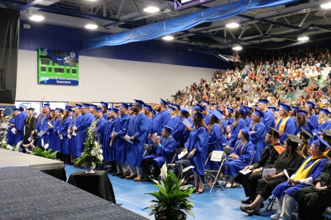 The 2018 graduating class of Great Falls College MSU.