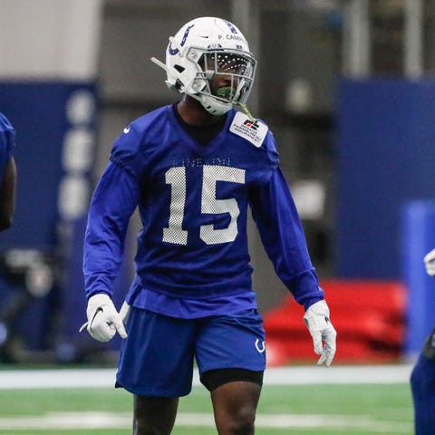 Parris Campbell,15, a Indianapolis Colts rookie...