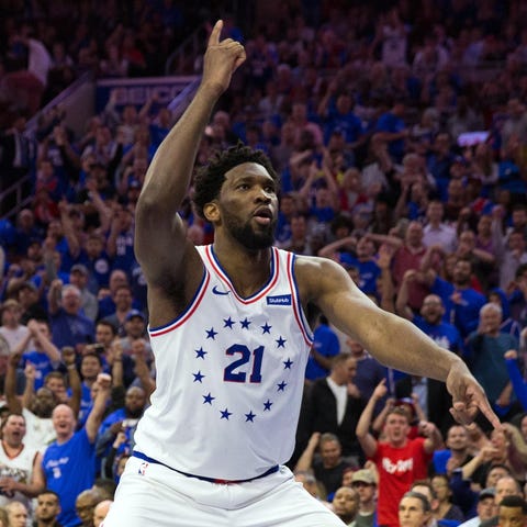 Joel Embiid scored a team-high 33 points for the...