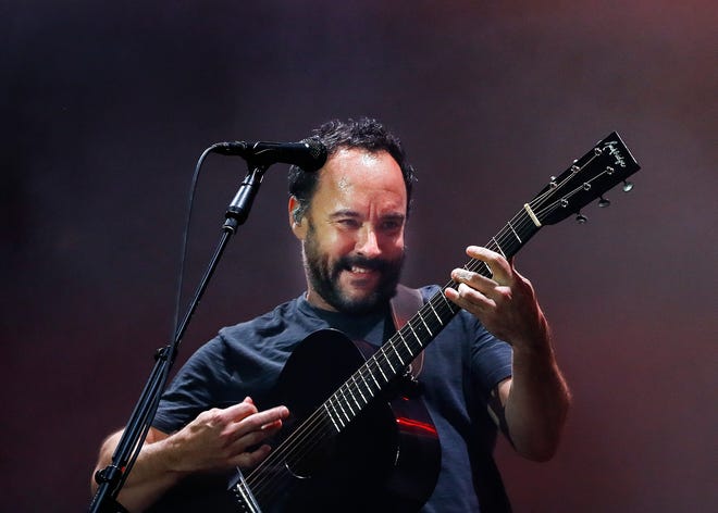Dave Matthews Band performs on the Terminix stage at Beale Street Music Festival Friday, May 2, 2019. 
