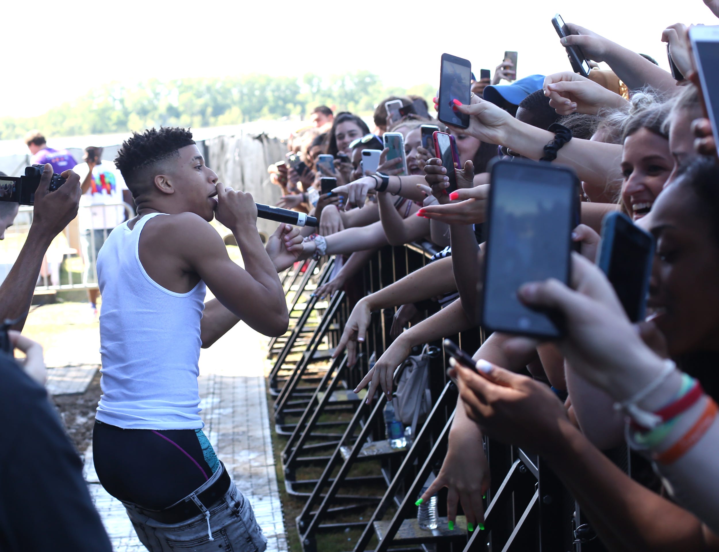 Nle Choppa At Memphis In May Beale Street Music Festival
