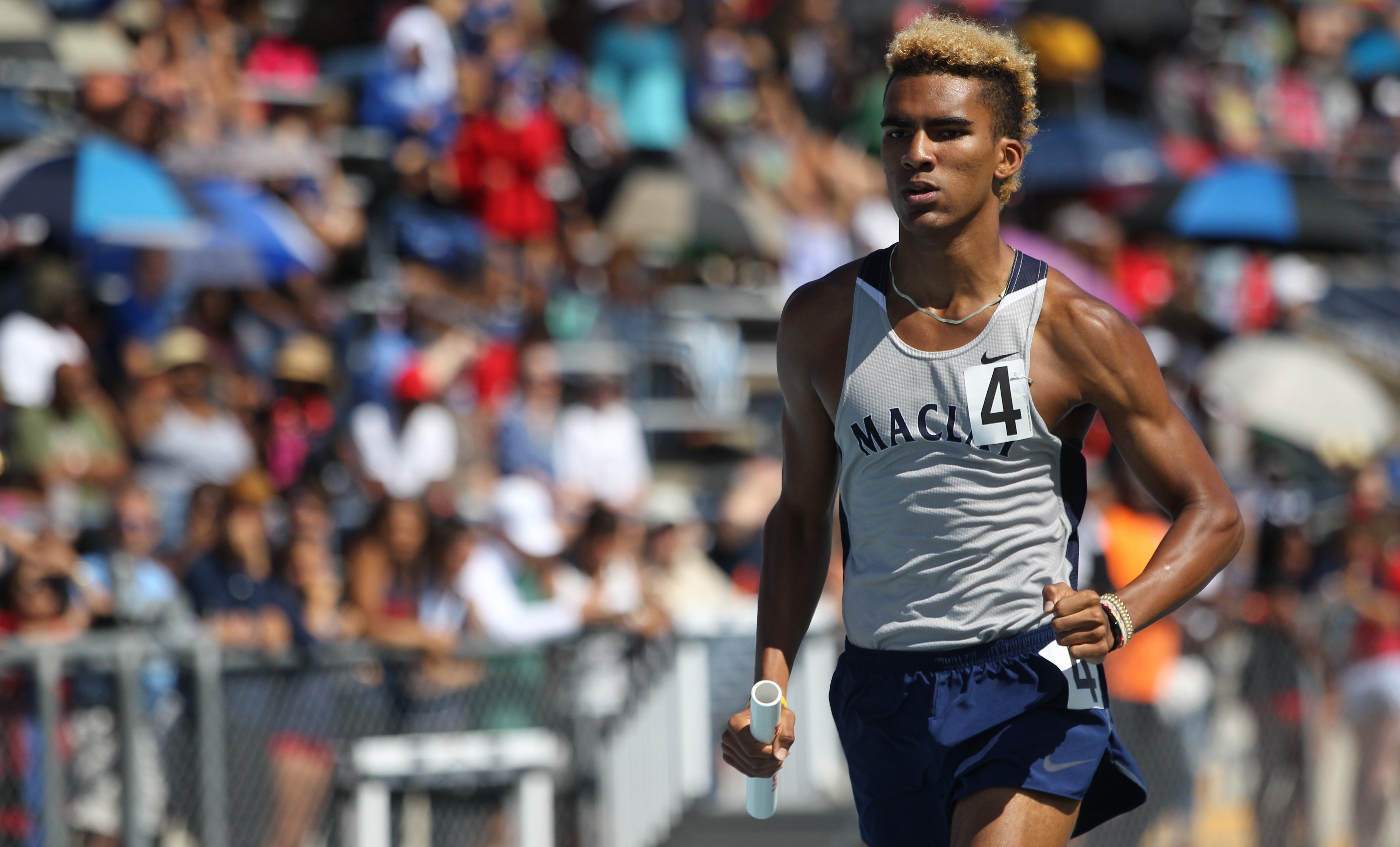 State Track Maclay Double Gold Winner Brown Among Area S Top Medalists