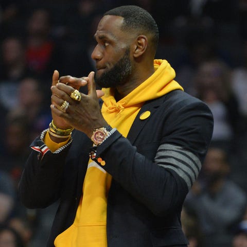 LeBron James was left stunned by Magic Johnson's...