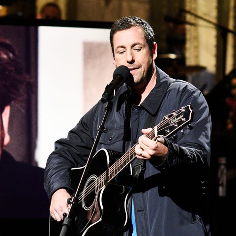 Adam Sandler sang a touching tribute to his...