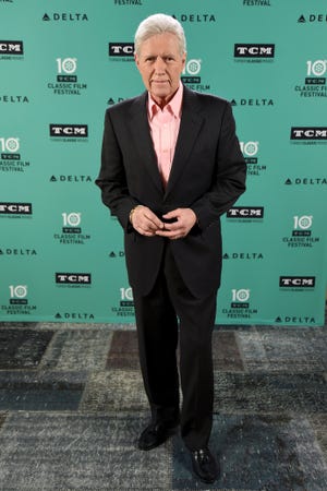Alex Trebek attends the screening of 'Wuthering Heights' at the 2019 TCM 10th Annual Classic Film Festival.