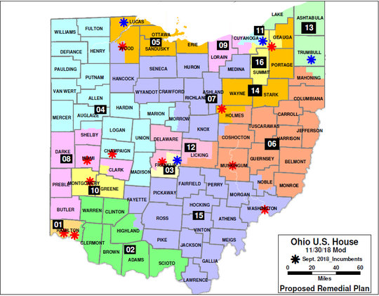 Ohio 13th District Map