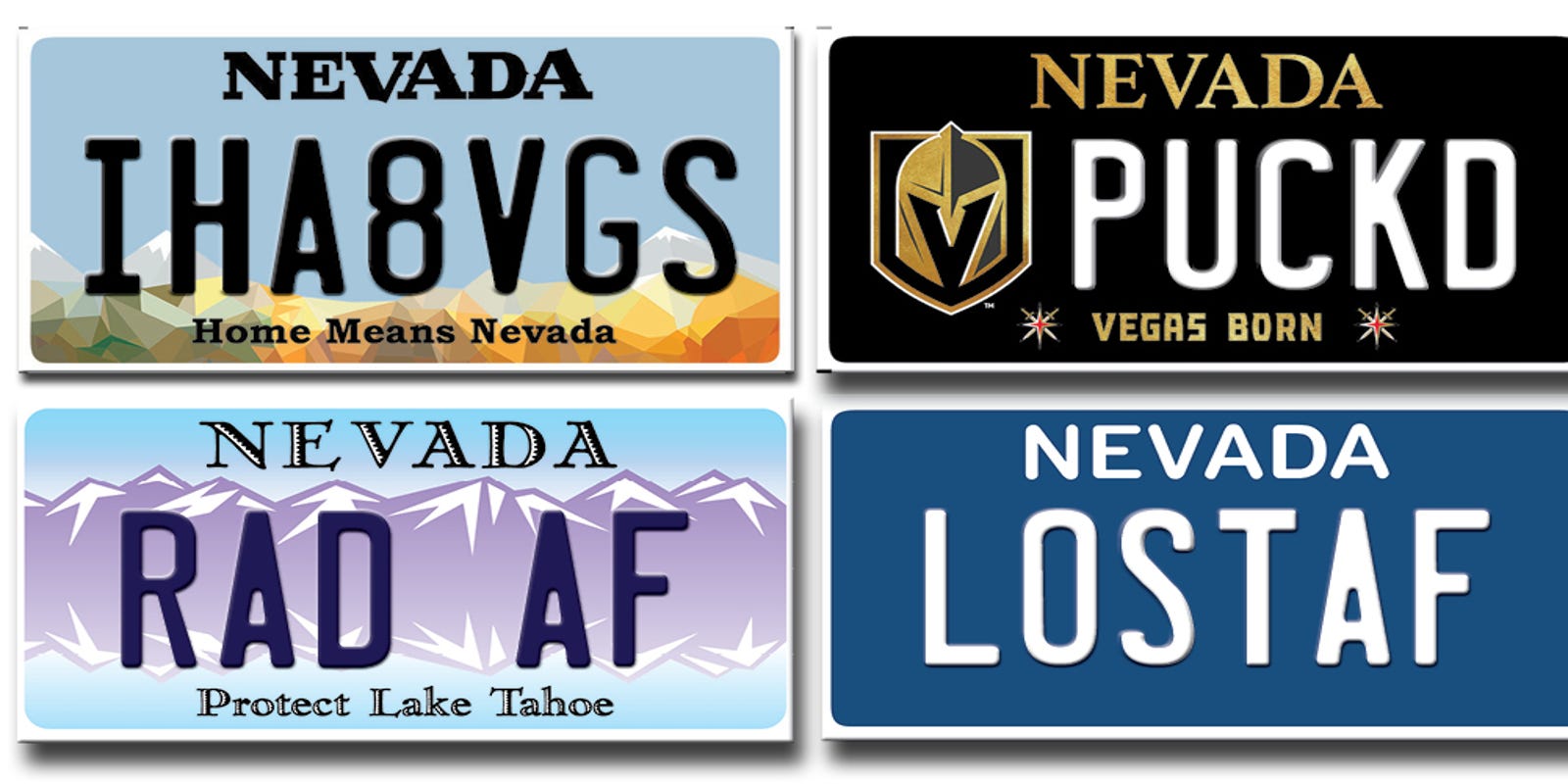 Nevada Rejected More Than 1 000 Vanity Plates Last Year Here S Why