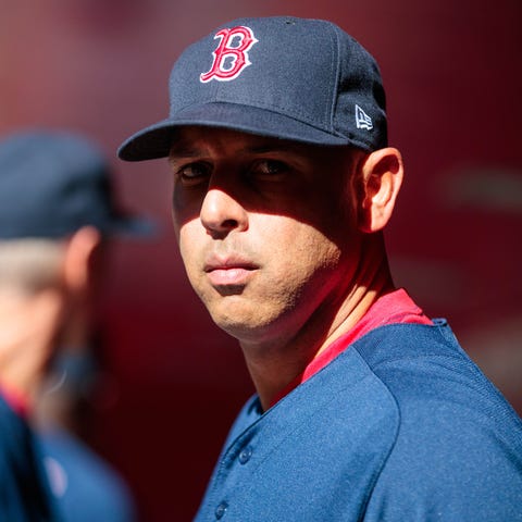 Boston Red Sox manager Alex Cora.