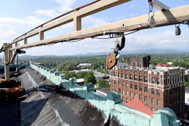 Photos Inside Downtown Asheville S Flatiron Building