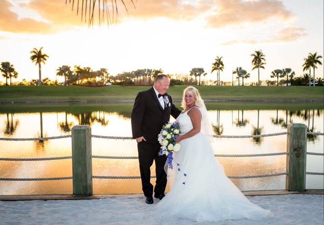 Residents David and Susan Freshman's daughter, Betsy and Dennis Westphal were married at Naples Reserve.