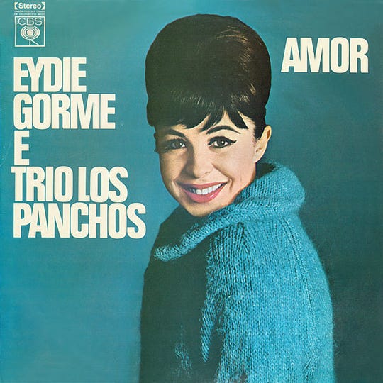 A Brazilian pressing of the classic 1964 album "Amor" by Eydie Gormé and Trio Los Panchos.