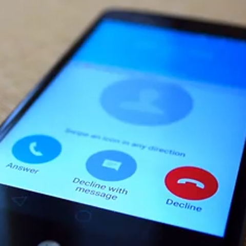If your phone rings once and then stops, and you d