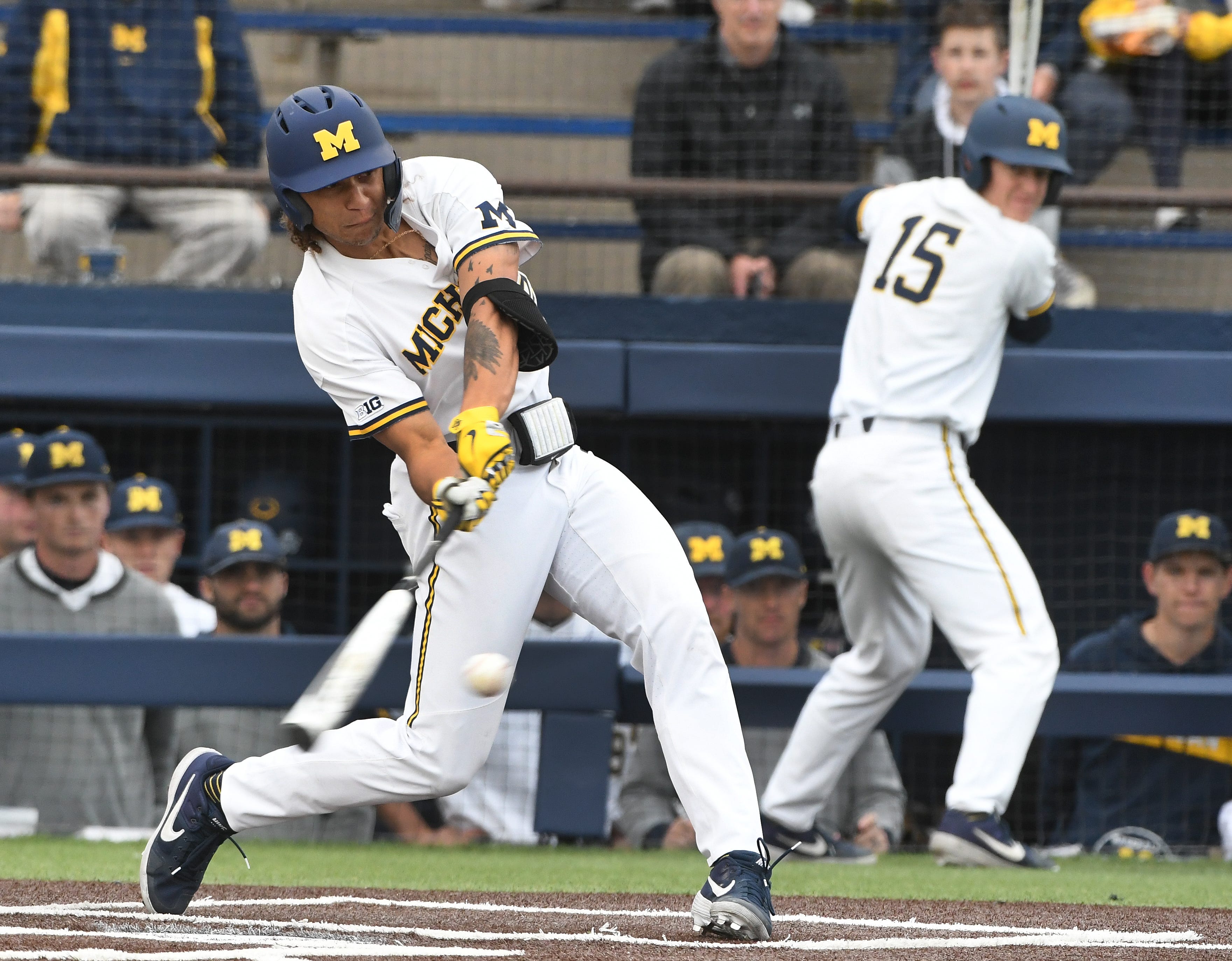 michigan wolverines baseball uniforms